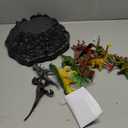 Large Volcano Set with 9 Realistic Dinosaur Action Figures for Kids 2 3 4 5 6 8 10 Years, Simulated Volcanic Eruptions w/Sounds, Volcano Can Store Dinos, Gift for Toddlers Boys & Girls