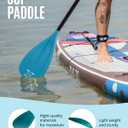 ZLX Paddle Board Paddle, 3 or 4 Piece Adjustable SUP Paddle, Detachable Floating Kayak Paddles, Lightweight Oar with Premium Durable Fiber Blade, for Paddleboard, Surfing, Water Sports Enjoyment