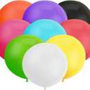 18 Inch Big Balloons Assorted Large Latex Balloons Giant Heavy Duty Balloon for Christmas Birthday Wedding Baby Shower Decorations