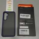 TORRAS Shockproof for Samsung Galaxy S25 Plus Case, 12FT Military-Grade Protection, Slim Case for Samsung S25 Plus Case, Matte Translucent Blue, Thin, Guardian Series