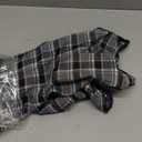 IDEALSANXUN Gothic Plaid Mini Skirts for Women Short High Waist Plaid Skirts, XL