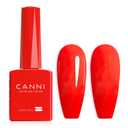 CANNI Classic Red Gel Nail Polish, 1Pcs Bright Red Orange Gel Polish Dark Color Soak Off U V Nail Manicure Salon DIY at Home