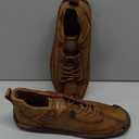 LZDZN Mens Leather Shoes for Men Loafers Casual Dress Driving Men's Boat Black Brown Khaki Blue Green Big Size Male Handmade Fashion (8.5)