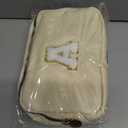 2 x 2025 Graduation Gifts for Her Women Girls,Personalized Belt Bag Waist Packs Trendy Fanny Pack Crossbody Bags,Initial White A,Cream Bag