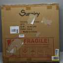 Sunniry Black Round Mirror, Round Mirror 24 inch, Black Circle Mirrors Metal Frame, Wall Mounted Mirrors for Living Room, Bathroom, Wall, Entryway.