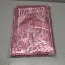 Sequin Backdrop Curtain 5FTx10FT Blush Pink Glitter Party Backdrop Curtains for Wedding Birthday Background Drapes Christmas Decorations