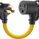 Welding Machine Plug Adapter,NEMA 10-30P to 6-50R Welding Machine Adapter Cable,Dryer 30 Amps to Welding Machine 50 Amps Adapter Cable 250V 10AWG,Suitable for Electric Welding Machine EV Charger