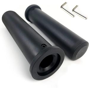 Olympic Adapter Sleeve (2 PCS), Contains 2 Spring Barbell Rings, Olympic Weight Plate Posts, Suitable for 8 ich and 11 inch Standard Barbell