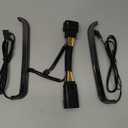 Best Connections Custom Dynamics Low-Profile LED Saddlebag Lights for Harley CVO & Touring Bikes - Smoke