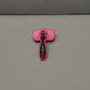 Self-Cleaning Pet Grooming Brush - Skin-Friendly Deshedding Tool for Dogs & Cats in Pink, Removes Loose Hair and Tangles