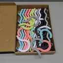 Closet Organizers and Storage,Upgraded Organization and Storage Clothes Hanger,12 Pack College Dorm Room Essentials,Sturdy Closet Organizer Home Essentials Space Saving Hangers for Thick Clothe (Multicolor)