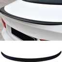 KHK F36 Rear Spoiler, Gloss Black Rear Trunk Spoiler Wings, ABS Material MP Style Rear Spoiler Wing Lid Fits for BMW 4-Series F36 4-Door Gran Coupe