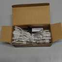 JMEXSUSS 33ft 100 LED White Christmas Lights, 8 Modes Connectable Clear Wire Twinkle Fairy String Lights Indoor, Plug-in Christmas String Lights Outdoor Waterproof for Christmas Wedding Party Tree