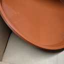 4 Pack 16 Inch Round Plant Saucers for Less 14 Inch Pot Indoors Outdoors Plant Trays for Pots Planter Saucer Plastic Drip Tray Planter Water Tray(Terracotta, 16"(4pcs))