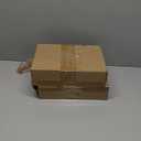 3 Pcs Gold Wire Baskets Set - Gold Baskets for Decor with 2 Large & 1 Small Metal Mesh Organizers for Home Office Desk Bathroom Storage (9.6x6.5x2.5 inch & 6.7x4.7x2.4 inch)