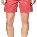 Amazon Essentials Men's Slim-Fit 9" Chino Short (Pink)