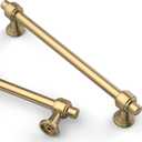 Asidrama 10 Pack 6.3 Inch(160mm) Champagne Bronze Cabinet pulls Kitchen Cabinet Handles, Cabinet Pulls Kitchen Cabinet Hardware for Cupboard Drawer Pulls