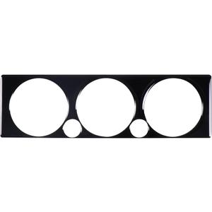 Aunginsy Central Air Conditioning Control Switch Rotary Panel Trim Cover Compatible with Toyota Tacoma 2006-2015 Center Console Air Conditioning Adjustable Switch Panel Decorative Sticker Accessories (Piano Black)