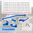 SS400 Adjustable Rear Trac Bar Replacement for Ford F53 1989-1998 V8 and 1998-2020 V10 with 16K-18K GVWR,SS400 Rear Track Bar.