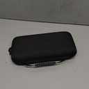 MoKo Carrying Case for Nintendo Switch 2 2025, Protective Hard Shell Portable Travel Carry Case Pouch Holds 10 Cartridges w/Pockets for Switch 2 Accessories and Games, Black