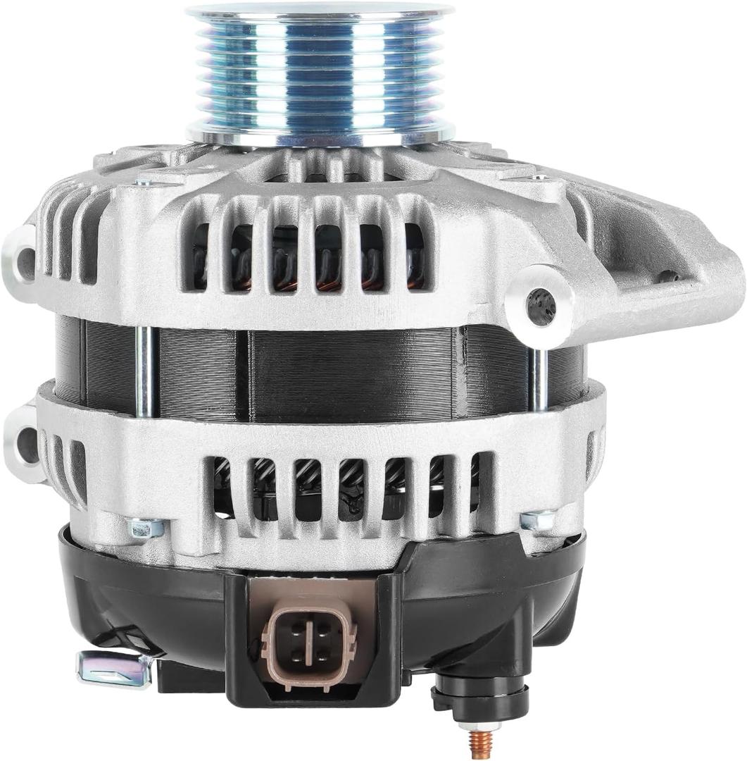 New Alternator for Acura Tsx 2004-2008, Honda Accord 2.4L 2003-2007, Element 2.4L 2003-2011, CRV 2007-2011, Civic 2L 2006-2011, Csx 2006-2008, 105Amp S7 12V CW, 31100-RAA-A01