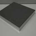 Square Display Platform Riser, Shoes Purses Table Display Stand, Decorative Piece, Showpeice Display, Silver Riser for Display (RCS 50% Recycled Post-consumer Metal) (SHORTER)