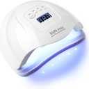 UV Light for Gel Nails-120W High-Power lmpara para uas with 36 LED Beads&365-405nm Dual Wavelength for Rapid Curing,No Dark Hands&Eye-Safe Design, Smart Sensor Tech,for Home&Salon Use in Sleek