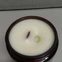 Candle Theory Fresh Shave Scented Candle for Men 7.6 Ounce, Crackling Wick Man Candles for Home