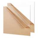 Clear Cast Acrylic Sheet 12" x 12" x 1/8" Thick (3mm), Pack of 2 Plexiglass Square Panel Transparent Plastic Board for Sign, Craft, Display Projects, Laser Cutting, Engrave