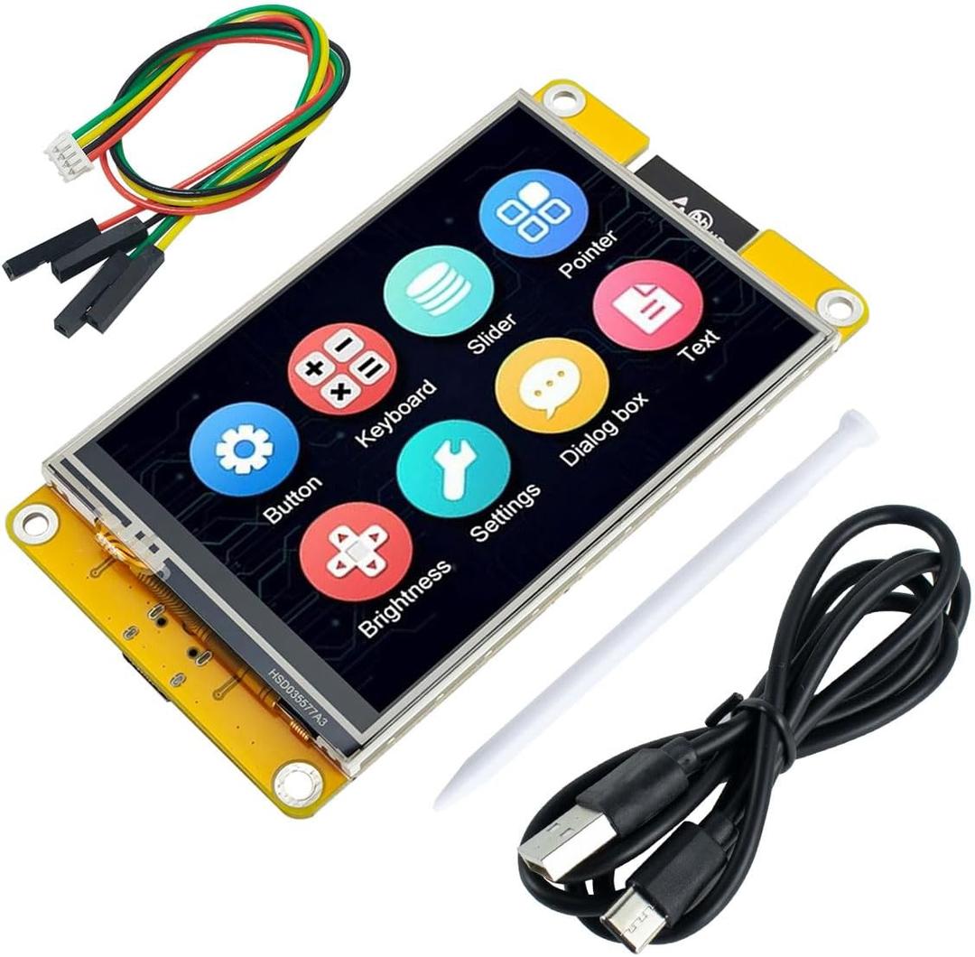 3.5'' 320x480 Touch Screen ESP32 Display with WiFi+BT, ST7796U Driver LCD TFT Screen Module for Arduino IoT