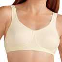 Amoena Women's Mona Molded Wire-Free Bra (38C, Champagne)