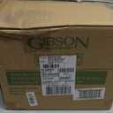 Gibson Home Rockaway Round Stoneware Dinnerware Sets, Service for 4 (12pcs), Black