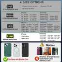 Cell Phone Holster for iPhone 17 16 Pro Max, Samsung Galaxy Ultra S25 S24 S23 S22 S21 Note 20+ Plus Note 10+ A23 A13 A21 A54 5G Google Pixel Pro Case with Belt Clip (Fits Phone with Otterbox Case on)