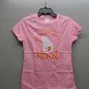 Georgia On My Mind GA Atlanta Peach Funny Southern State T-Shirt Pink, XS 