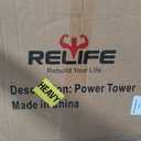 RELIFE REBUILD YOUR LIFE Pull Up Bar Free Standing Power Tower for Home Gym