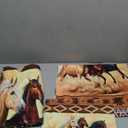 Boho Bath Towels Set of 3,Azetc Ethnic Style Western Horse, Decoractive Bathroom Towels Set 1 Bath Towel,1 Hand Towel,1 Washcloth, Soft Shower Towels for Bathroom Beach Gym Spa