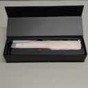 Hair Straightener, 1.75 Inch Flat Iron with Infrared and Ionic Technology, Titanium Plate with Ceramic Coating Dual Voltage Straightener with Heat-Resistant Silicone for All Hair Types (Pink)