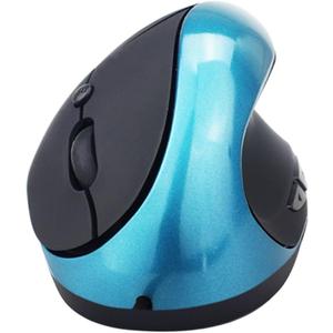 Ergonomic Wireless Mouse,Vertical Mouse 2.4GHz Optical Mice with Adjustable DPI for Carpal Tunnel Right Hand,(Black and Blue)