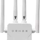 WiFi Extender-1 500 sq ft 2.4/5GHz 802.11 N/AC Ethernet Male RJ45 Repeater