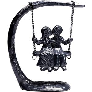 for Couple, Iron Anniversary, Marriage, Gift for Wife, Cool Engagement Gift, Wedding Anniversary Sculpture 7.5"x7"x3". Expresses Passion and Love