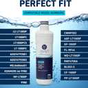 Mist ADQ74793501 Refrigerator Water Filter Replacement for LG LT1000P, WD-LT1000P, Kenmore 46-9980, Fridge LMXS28626D NSF 42 Certified 3 Pack