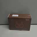 Wireless Bras for Women, Seamless Full Coverage Comfortable Soft V Neck No Underwire Support Push Up Everyday Bra (Small, Brown)