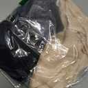 ZHENSILK 2Pcs Silk Bonnet for Sleeping, Satin Hair Bonnets, Soft Elastic Band Silk Sleep Cap, Hair Wrap for Women (Black Gold)