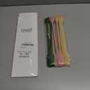 8 Pcs Mini Silicone Spatulas Double-headed Multifunctional Small Scrapers & Spoons for Kitchen, Cosmetics & Jars, Lotion, Narrow & Thin Bottles Reusable Stirrer for Baking, Cooking, Mixing