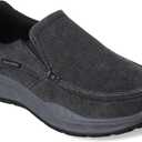 Skechers Men's, Relaxed Fit: Cohagen - Vierra Sneaker - Extra Wide Width Black Canvas Size 10