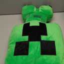 Jay Franco Plusg Pillow Buddy Super Soft Polyester Microfiber | Minecraft Creeper 16 inches x 8 inches