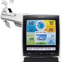 AcuRite Iris (5-in-1) Indoor/Outdoor Wireless Weather Station for Indoor and Outdoor Temperature and Humidity, Wind Speed and Direction, and Rainfall with Digital Display (01512M) (Color Screen)
