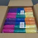 The Dreidel Company 500-Pack Fillable Easter Eggs with Hinge Bulk Colorful Bright Plastic Easter Eggs, Perfect for Easter Egg Hunt, Suprise Egg, Easter Hunt, 2.25" Assorted Colors (500-Pack)