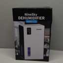 NineSky Dehumidifier,98 OZ Dehumidifiers for Home,(1100 sq.ft) Dehumidifiers for Basement Bathroom Bedroom with Auto Shut Off, Switchable 7 Colors Light (White)