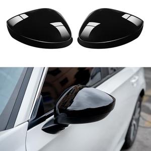 Thenice for 11th Gen Civic Rear View Mirror Cover Side Mirror Protector Exterior Decoration Compatible with Honda Civic 2022 2023 2024 2025 2026 -Glossy Black
